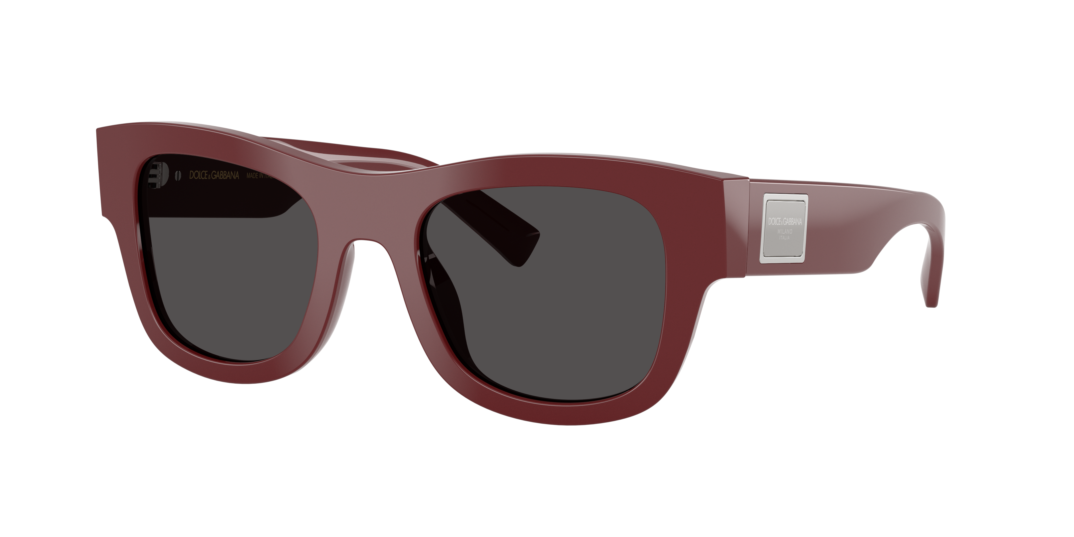 Dolce&Gabbana Man Sunglass DG4509 -  Frame color: Bordeaux, Lens color: Dark Grey
