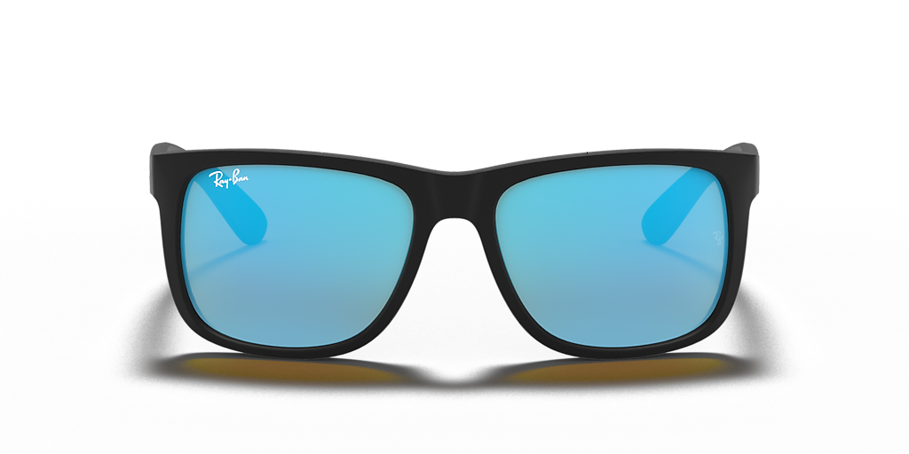 Ray-Ban Justin Color Mix S (54 - 16) with Blue lenses and Black
