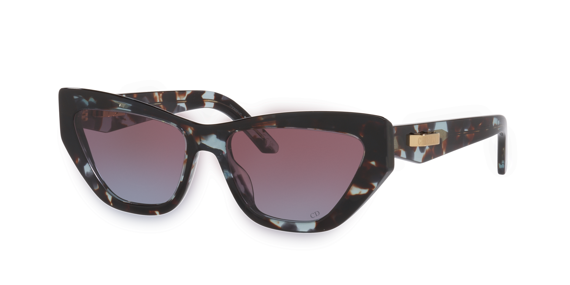 DIOR Woman Sunglass Cdior B6I -  Frame color: Purple, Lens color: Purple Gradient