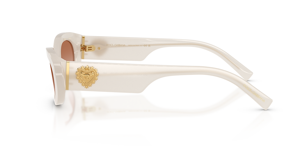 Dolce&Gabbana DG4537 S (53 - 19) with Pink lenses and White frame