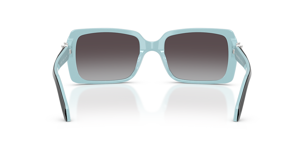 Tiffany & Co. TF4047B M (55 - 19) com Lentes Cinza e Armação Preto
