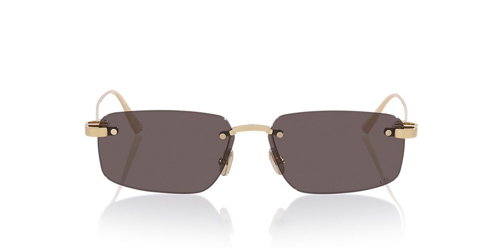 DIOR Cdior S4U S (57 - 14) with Grey lenses and Yellow frame