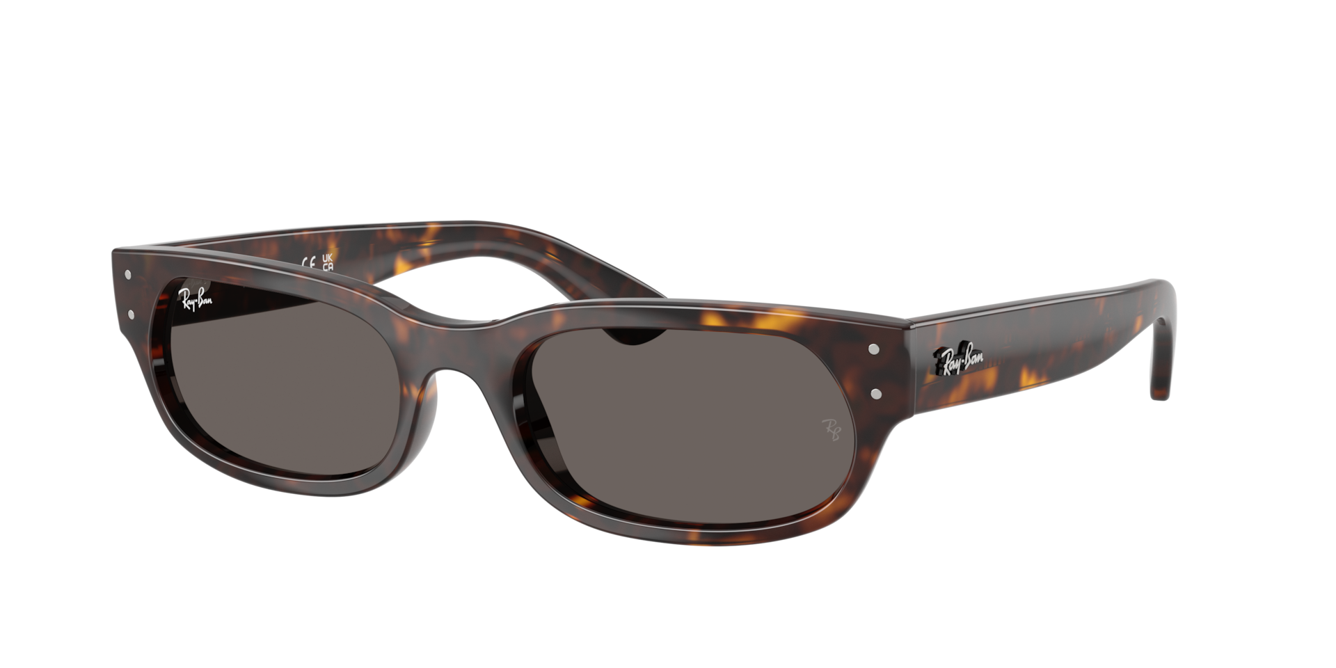 Ray-Ban Unisex Sunglass RB2236 -  Framekleur: Havana, Lenskleur: Donkergrijs