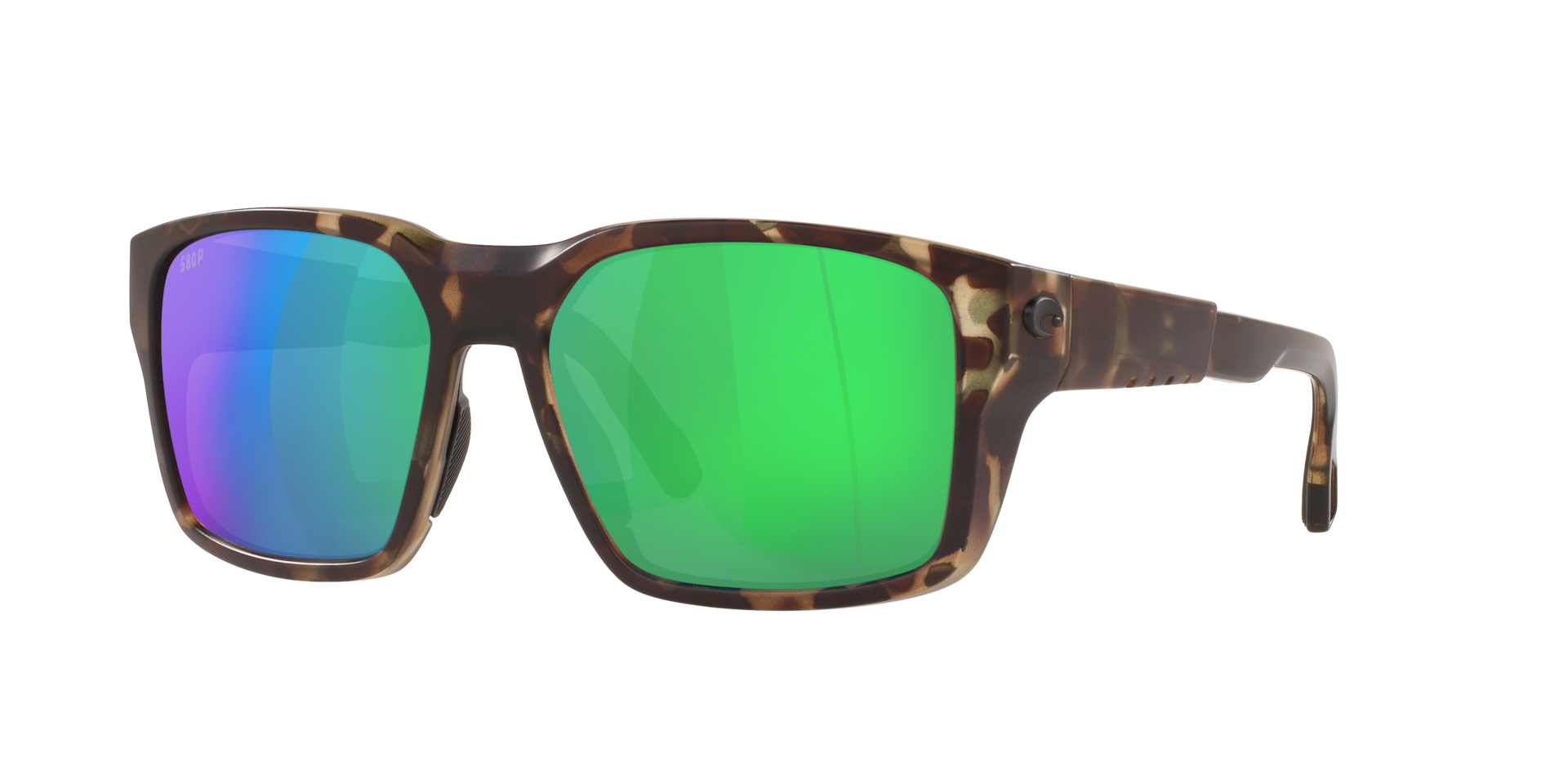 Costa Homme Sunglass Tailwalker - Couleur du Monture Marais mat Couleur de Lentille Effet miroir Vert 105 €