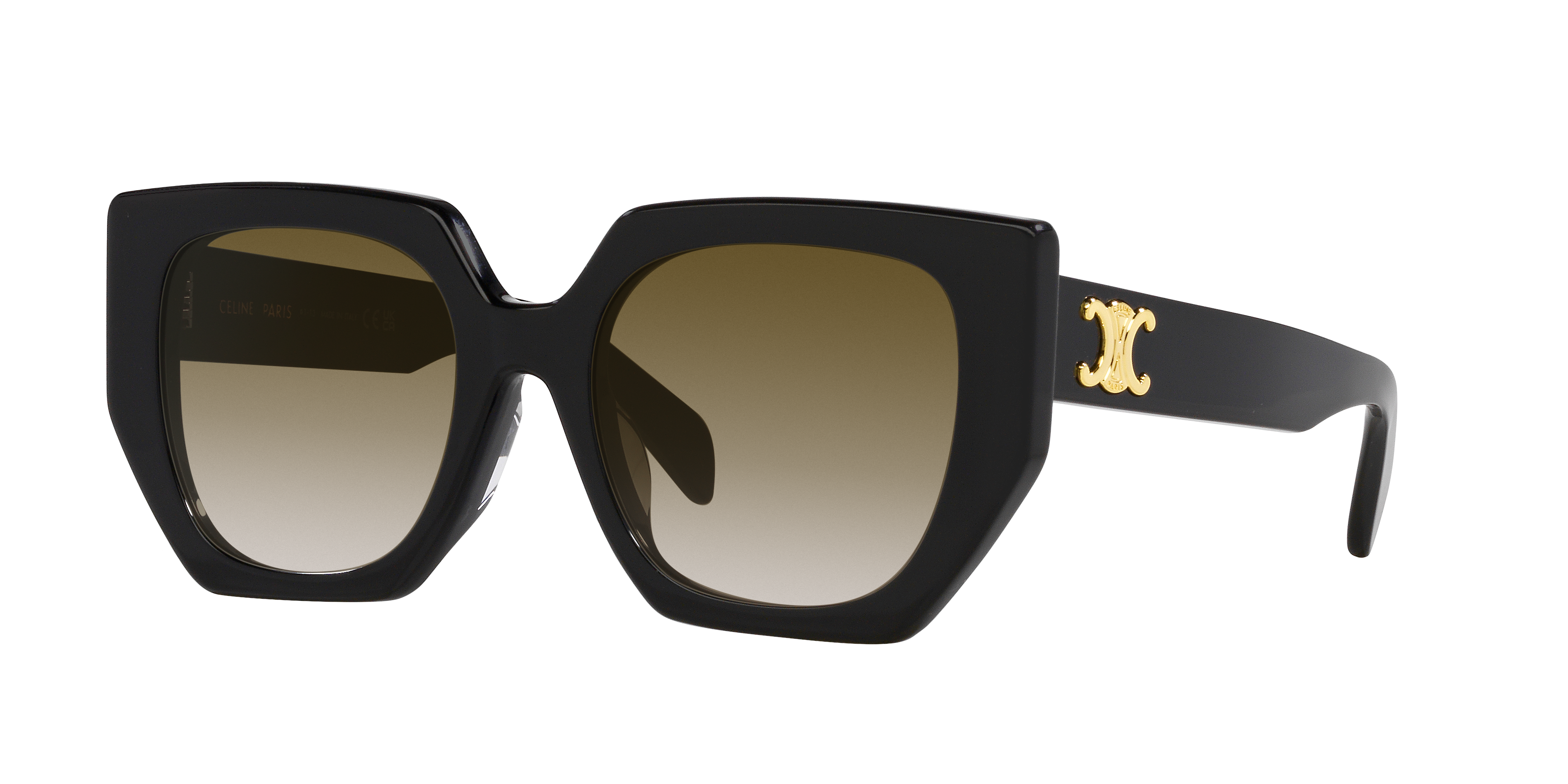 Celine CL40239F XL (55 - 20) with Blue lenses and Black frame