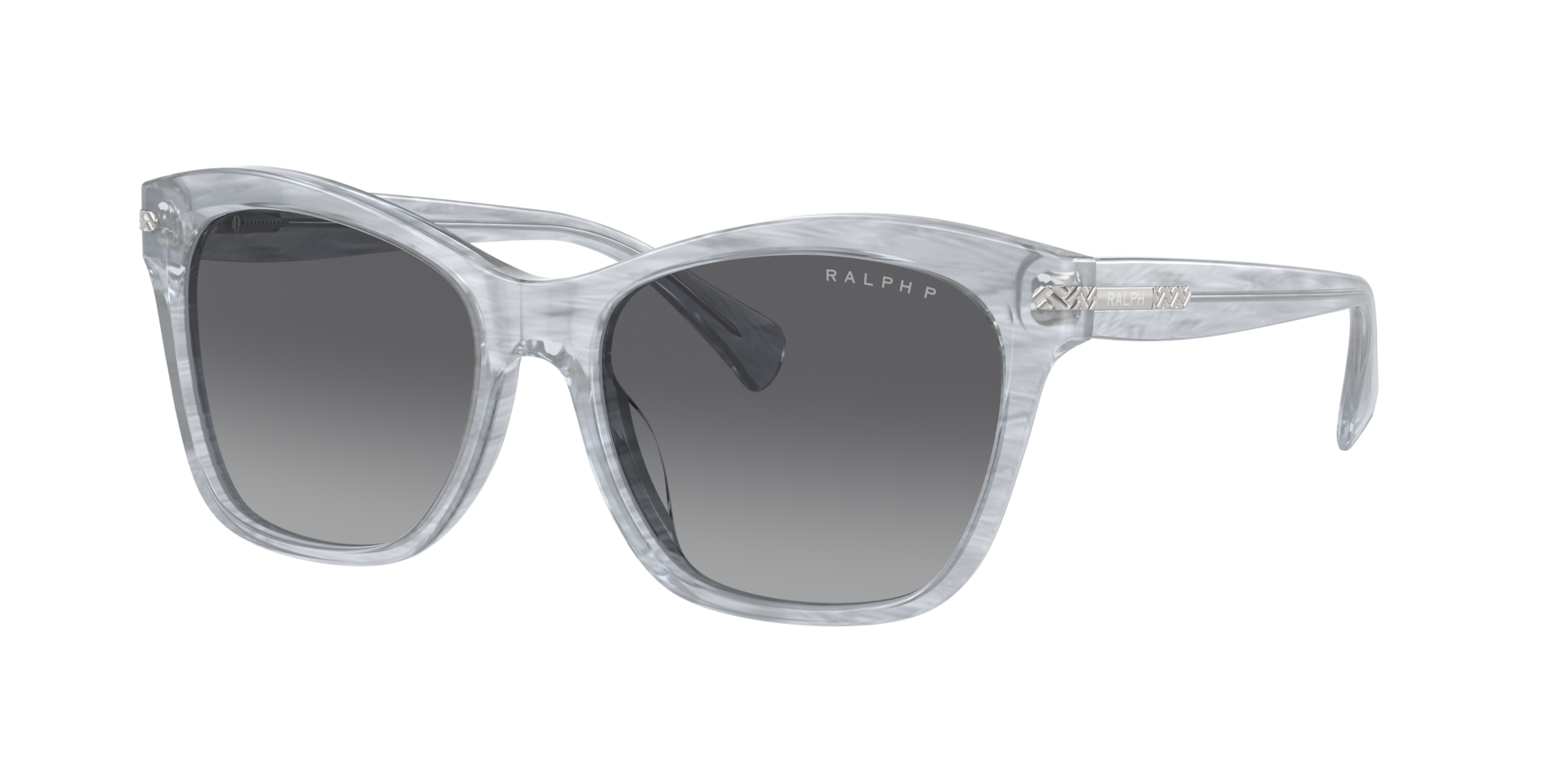 Ralph Woman Sunglass RA5310U -  Frame color: Striped Grey, Lens color: Polarized Gradient Grey