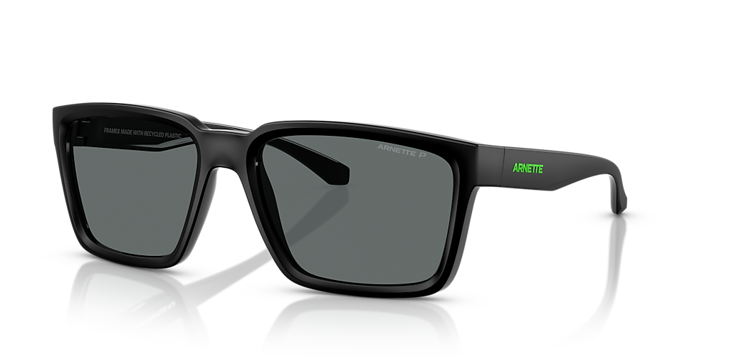 Arnette Plot Twist XL (57 - 18) with Grey lenses and Black frame