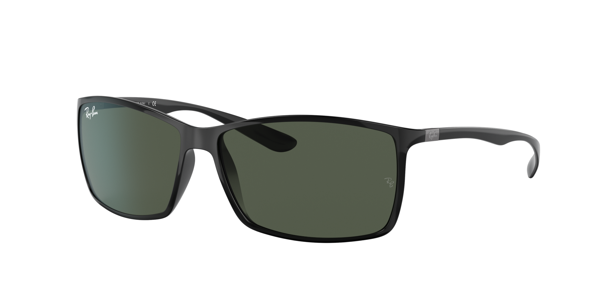 Ray-Ban Homme Sunglass RB4179 Liteforce - Couleur du Monture Noir Couleur de Lentille Vert Classic 136 €