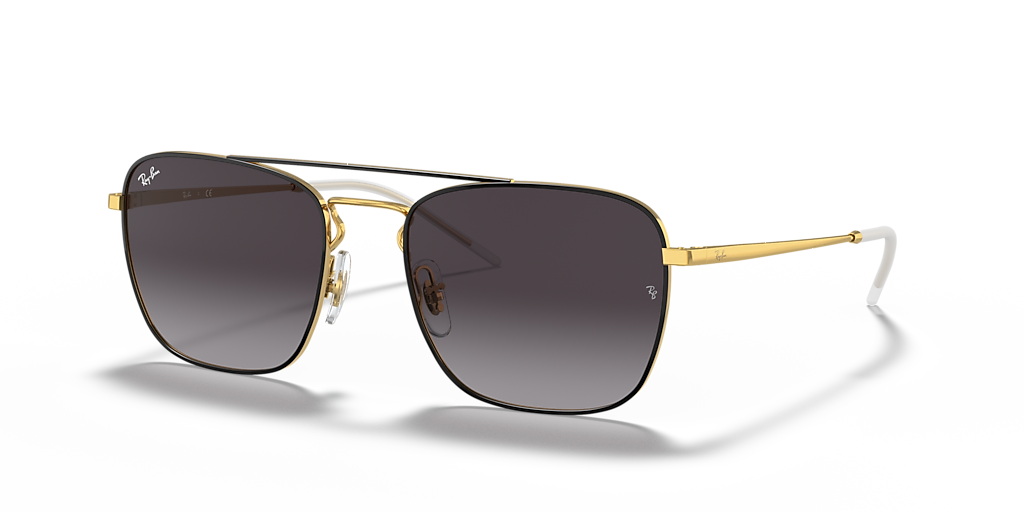 Ray-Ban RB3588 L (55 - 19) with Grey lenses and Black frame