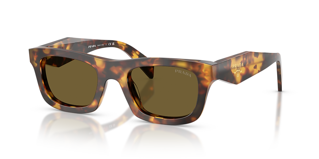 Prada PR C06S S (50 - 21) with Brown lenses and Tortoise frame