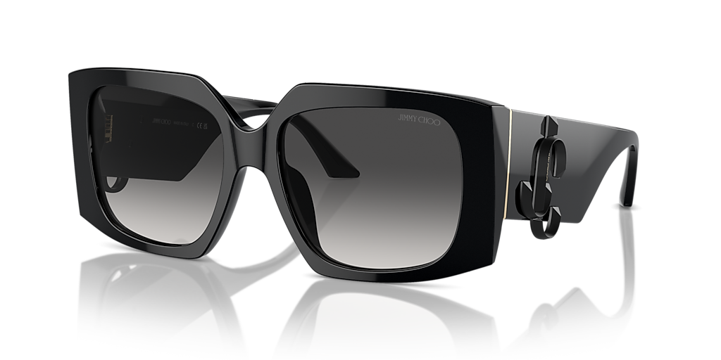Jimmy Choo JC5006U M (55 - 17) with Grey lenses and Black frame