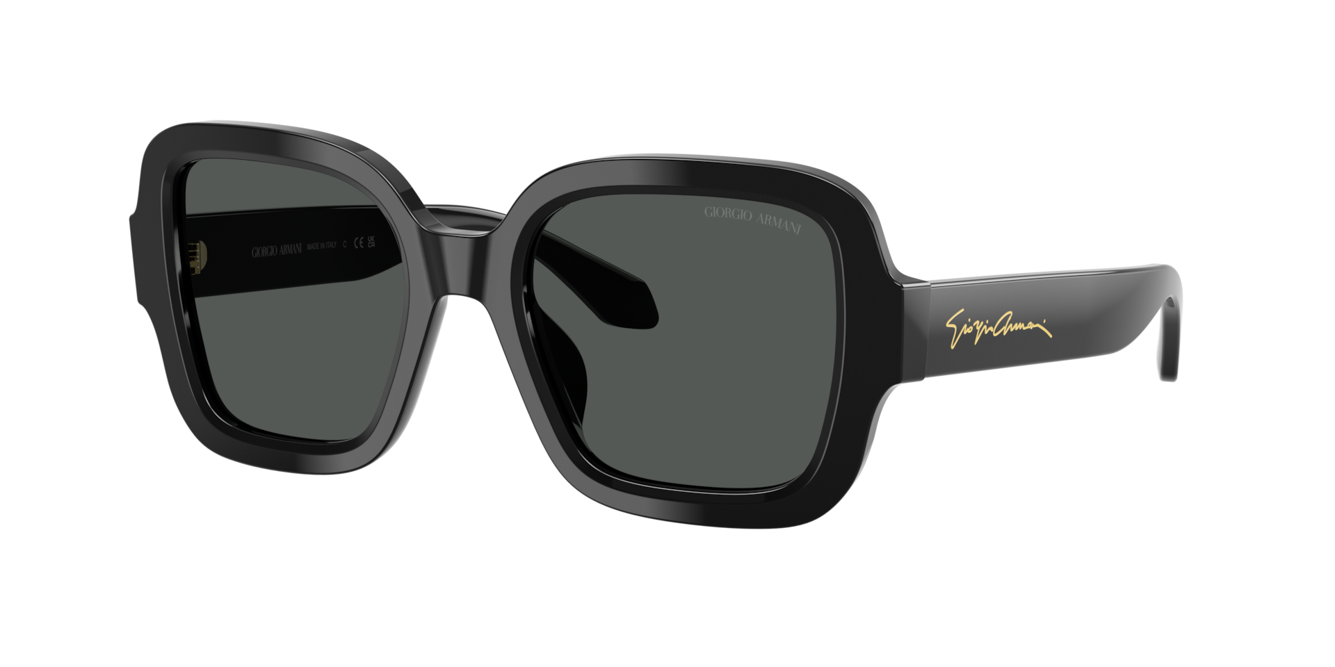Giorgio Armani Woman Sunglass AR8268U -  Frame color: Black, Lens color: Dark Grey