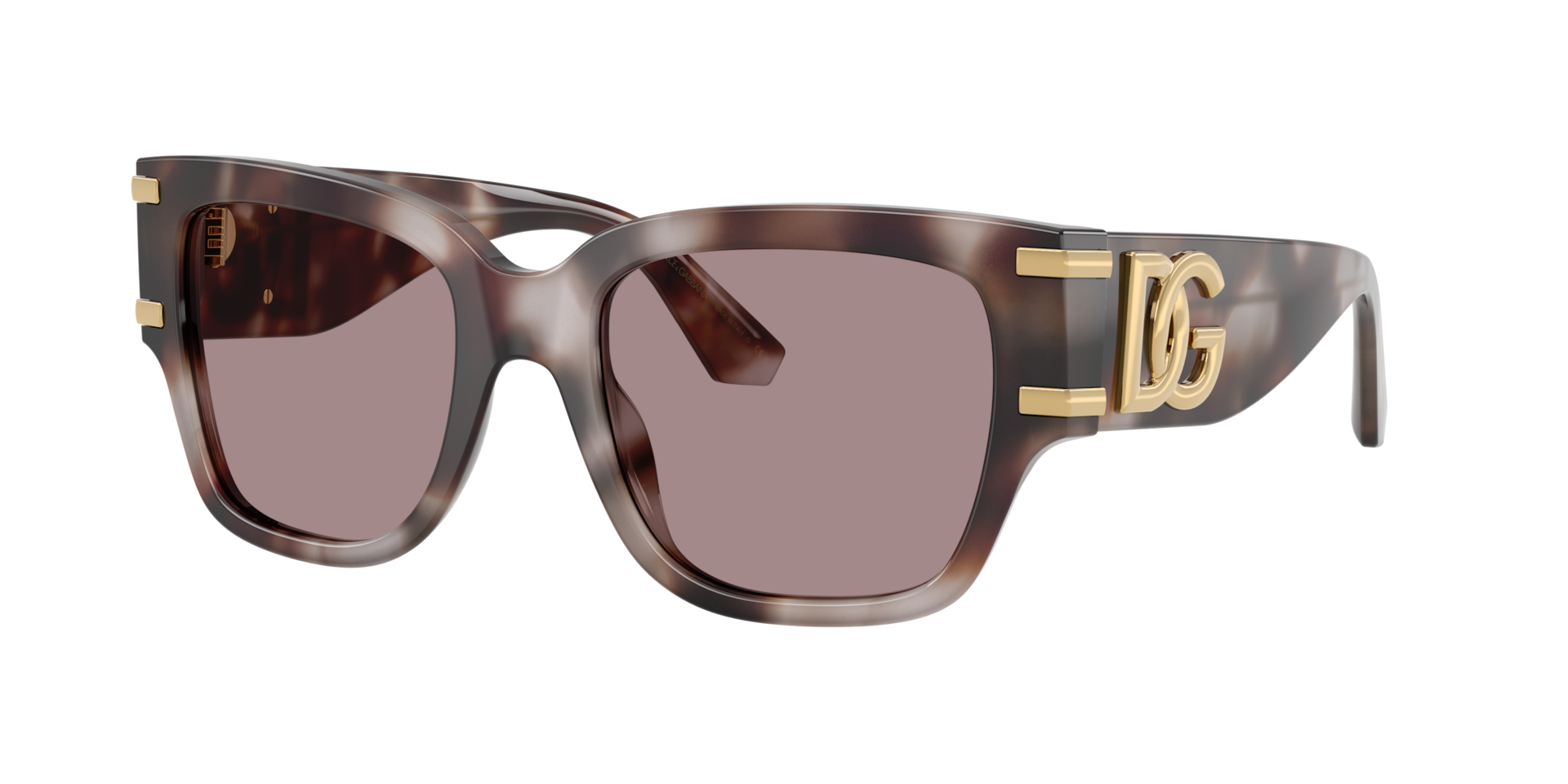 Dolce&Gabbana Frau Sunglass DG4563 - Rahmenfarbe: Violett Havana, Linsenfarbe: Violett