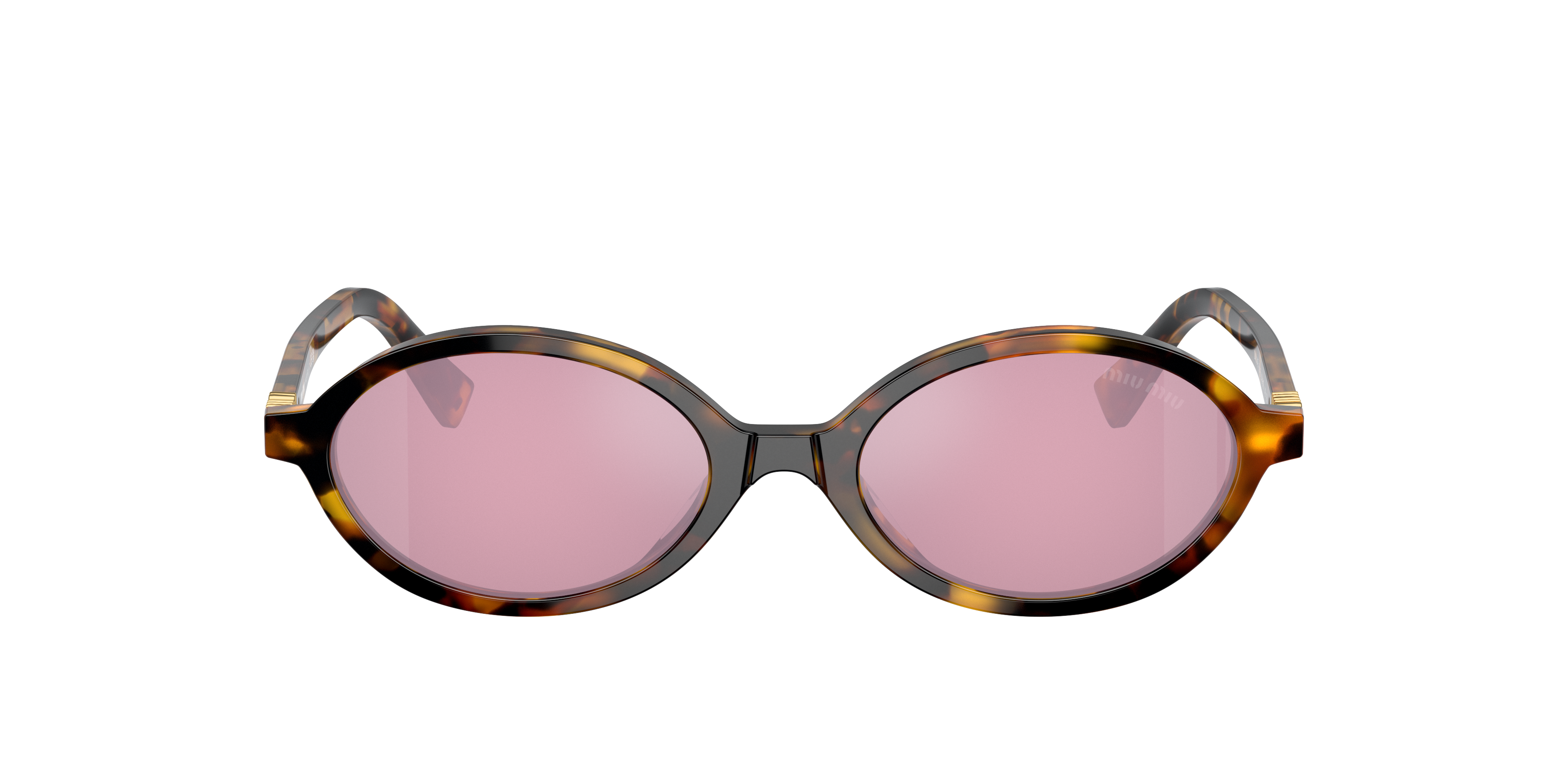 Miu Miu MU 04ZS S (50 - 18) with Red lenses and Tortoise frame