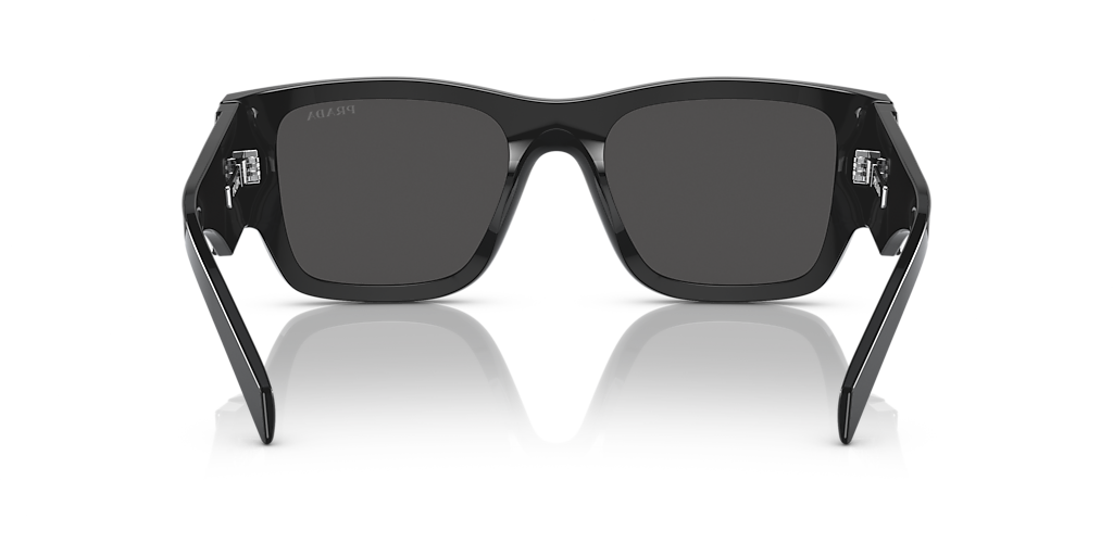 Prada PR 10ZS L (54 - 20) with Grey lenses and Black frame