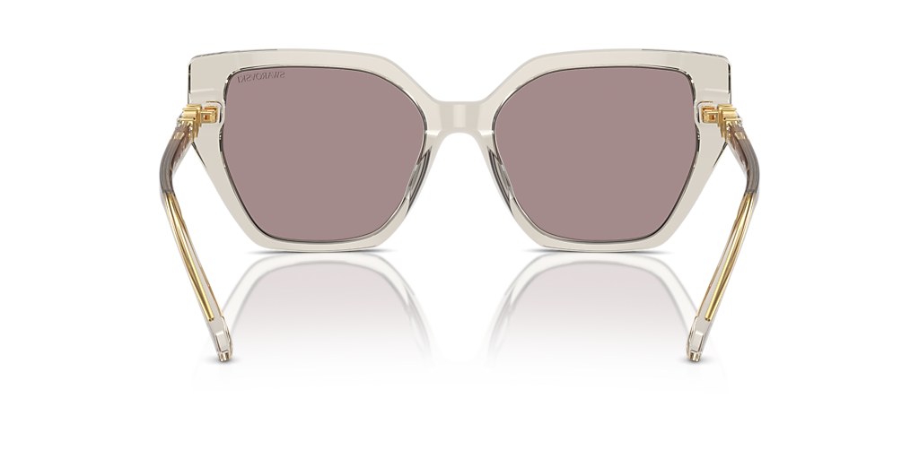 Swarovski SK6016 M (56 - 18) with Violet lenses and Beige frame