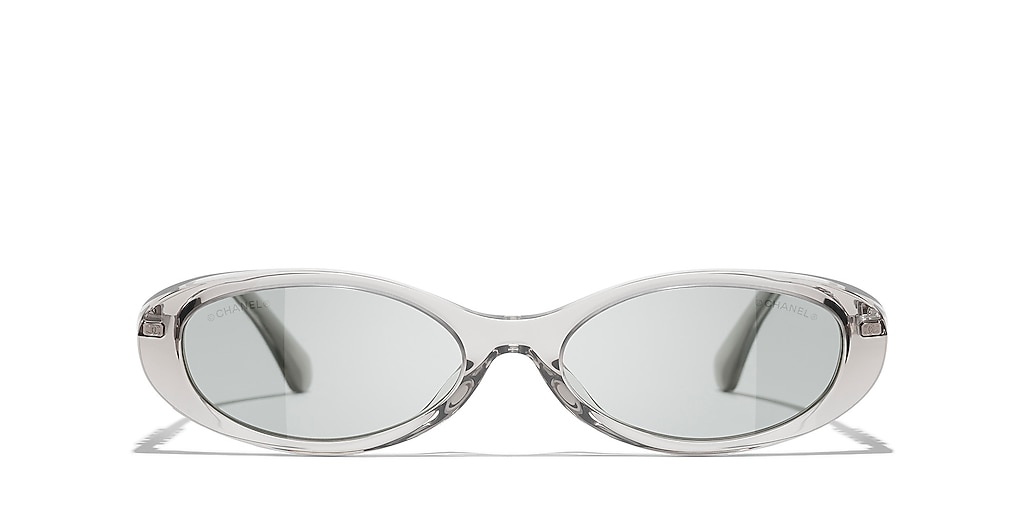 CHANEL シャネル CH5565 26S ココナッツグレー サングラス Chanel Oval Sunglasses CH5565 CH5565 L (54 - 17) met Grijs