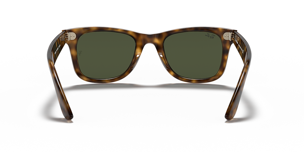 Ray-Ban Wayfarer Ease M (50 - 22) with Green lenses and Tortoise