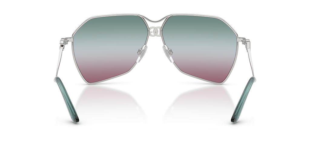 Dolce&Gabbana DG2326 XXL (62 - 10) with Pink lenses and Silver