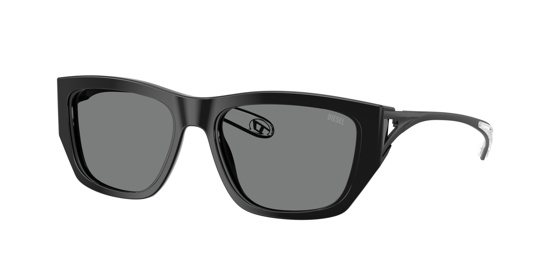 Diesel Unisex Sunglass DL2006 - Couleur du Monture Noir Couleur de Lentille Gris fonc 190 €
