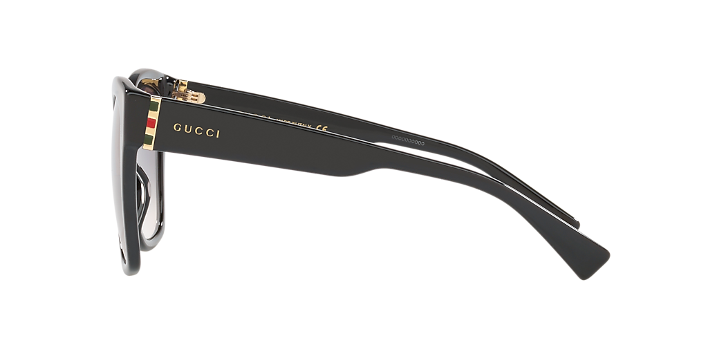 Gucci GG0459S XXS (54 - 19) with Grey lenses and Black frame