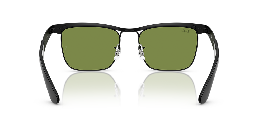 Ray-Ban Wayfarer Deluxe XXL (56 - 18) with Green lenses and Black