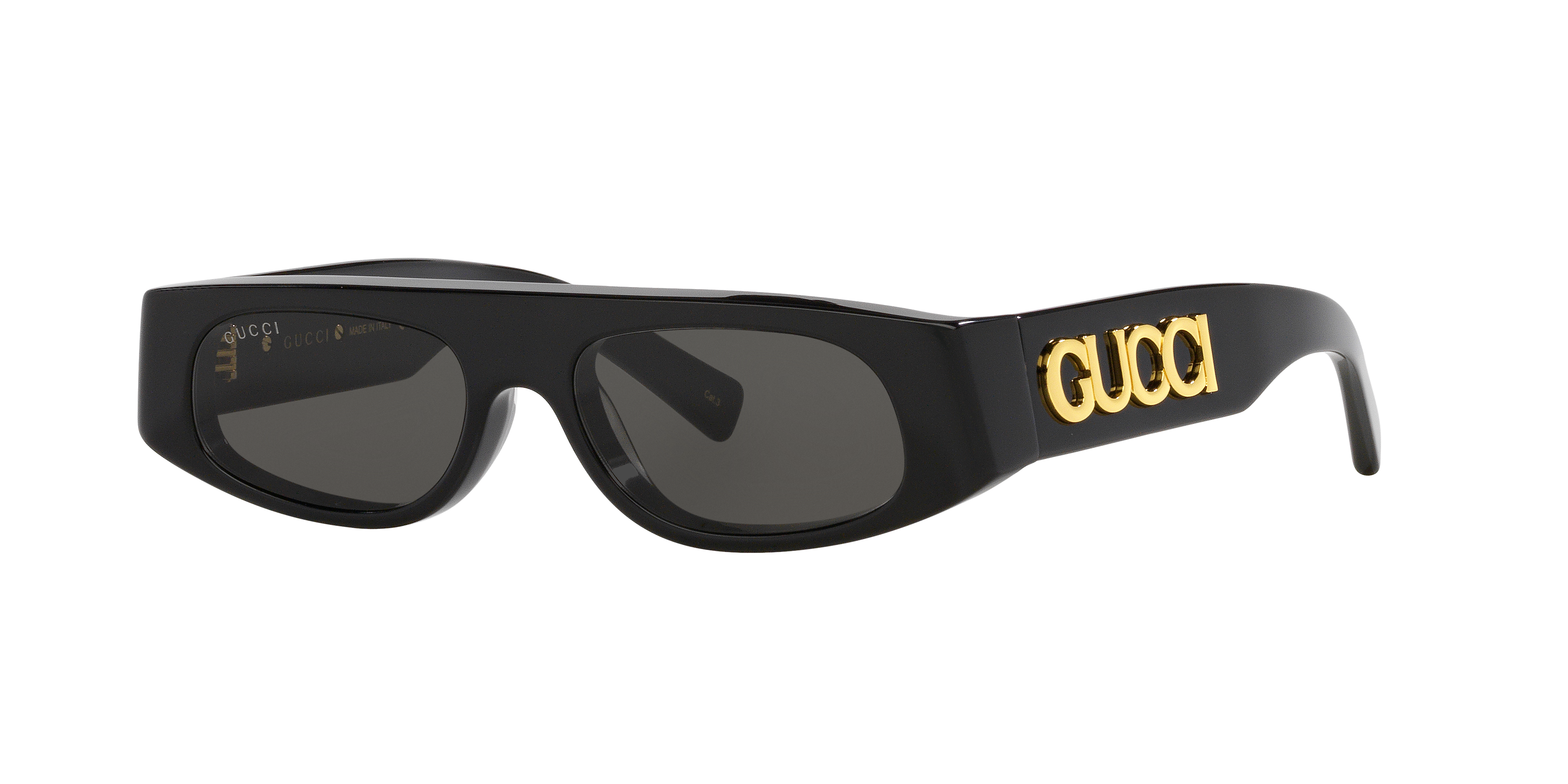 Gucci GG1771S XS (51 - 16) with Grey lenses and Black frame