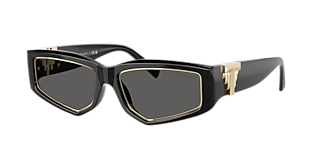 Tiffany & Co. TF4253F XL (55 - 16) with Grey lenses and Black
