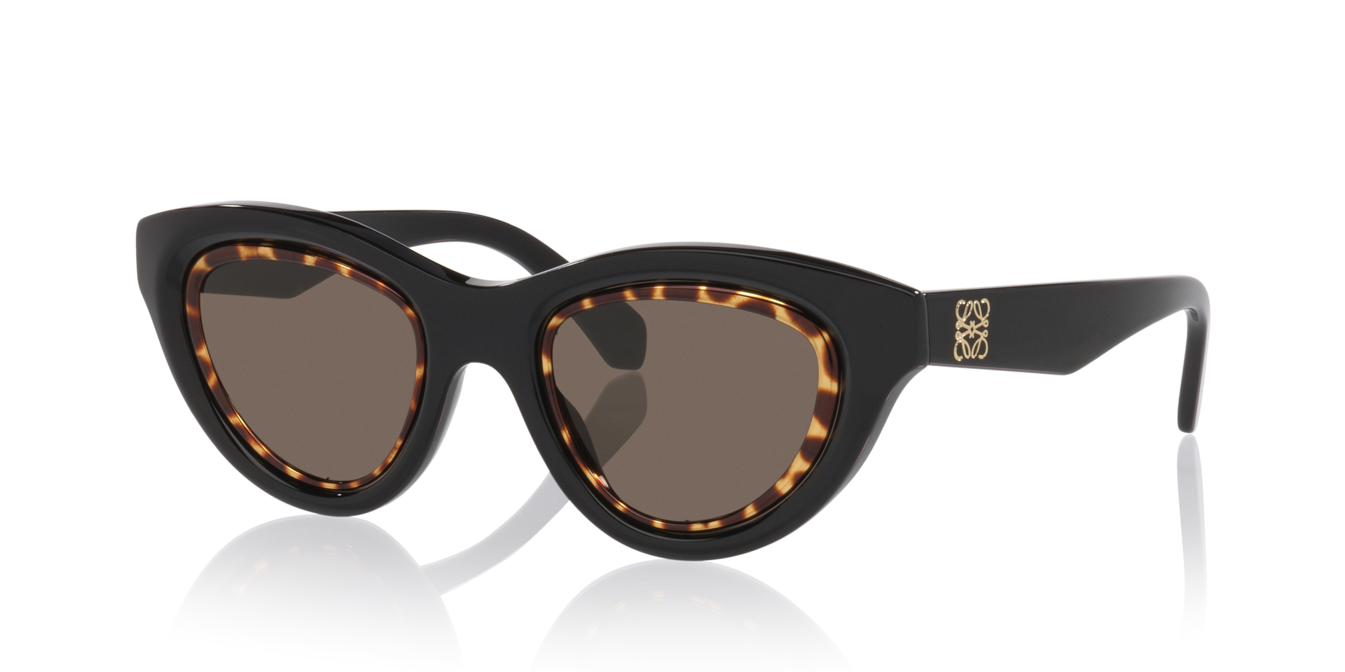 Loewe Anagram Lw40182U S (53 - 19) with Grey lenses and Black
