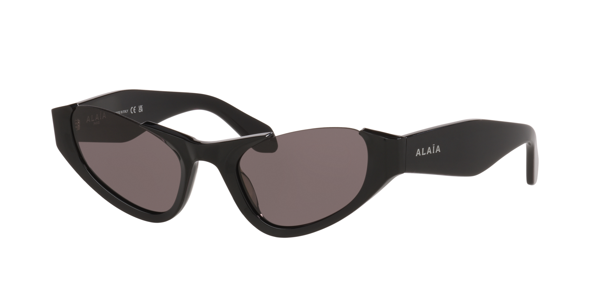 Alaia Femme Sunglass AA0076S - Couleur du Monture Noir Couleur de Lentille Gris 350 €