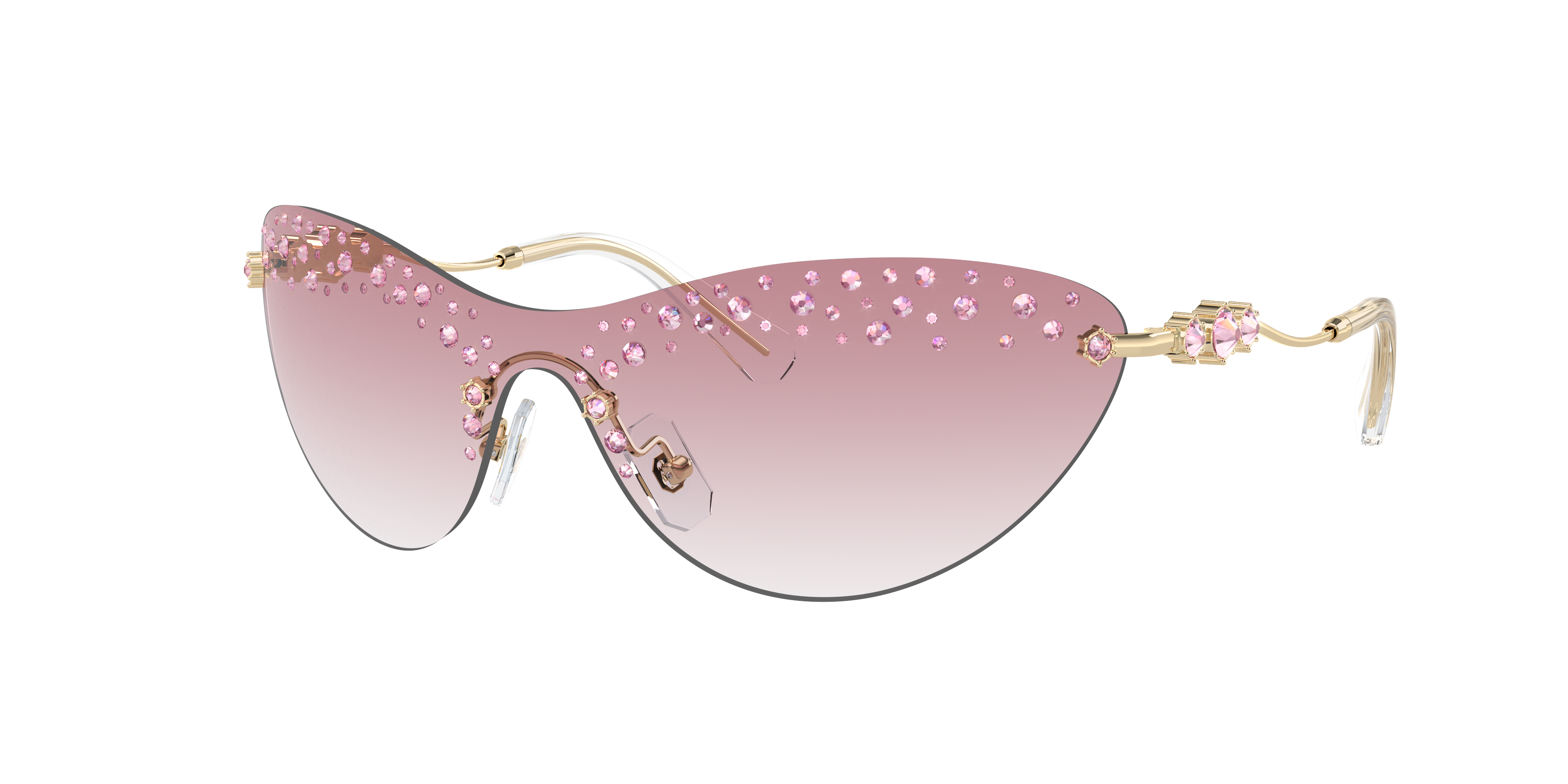 Swarovski SK7023 XL (0 - 137) with Pink lenses and Gold frame
