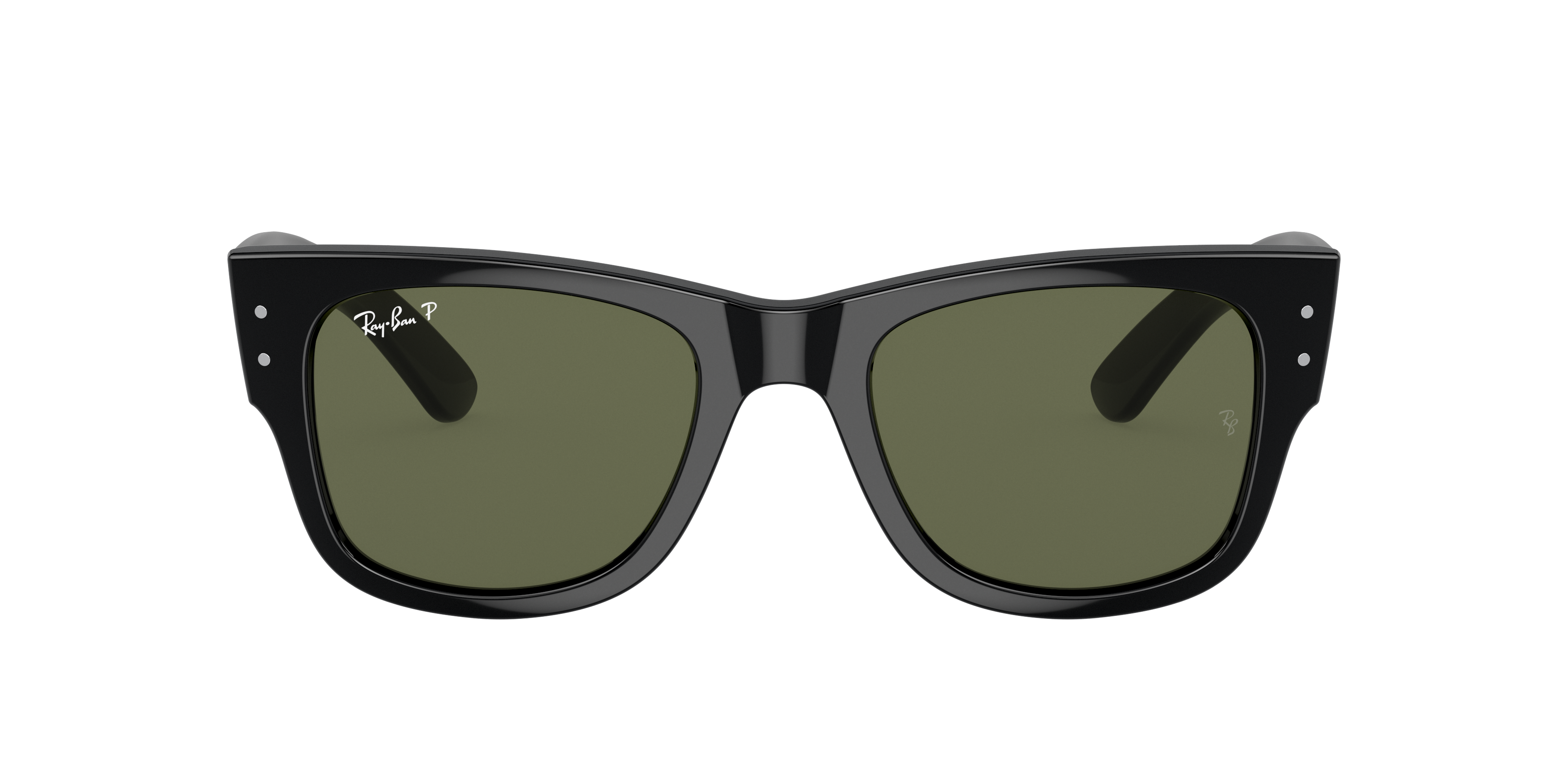 Ray-Ban Mega Wayfarer M (51 - 21) with Green lenses and Black