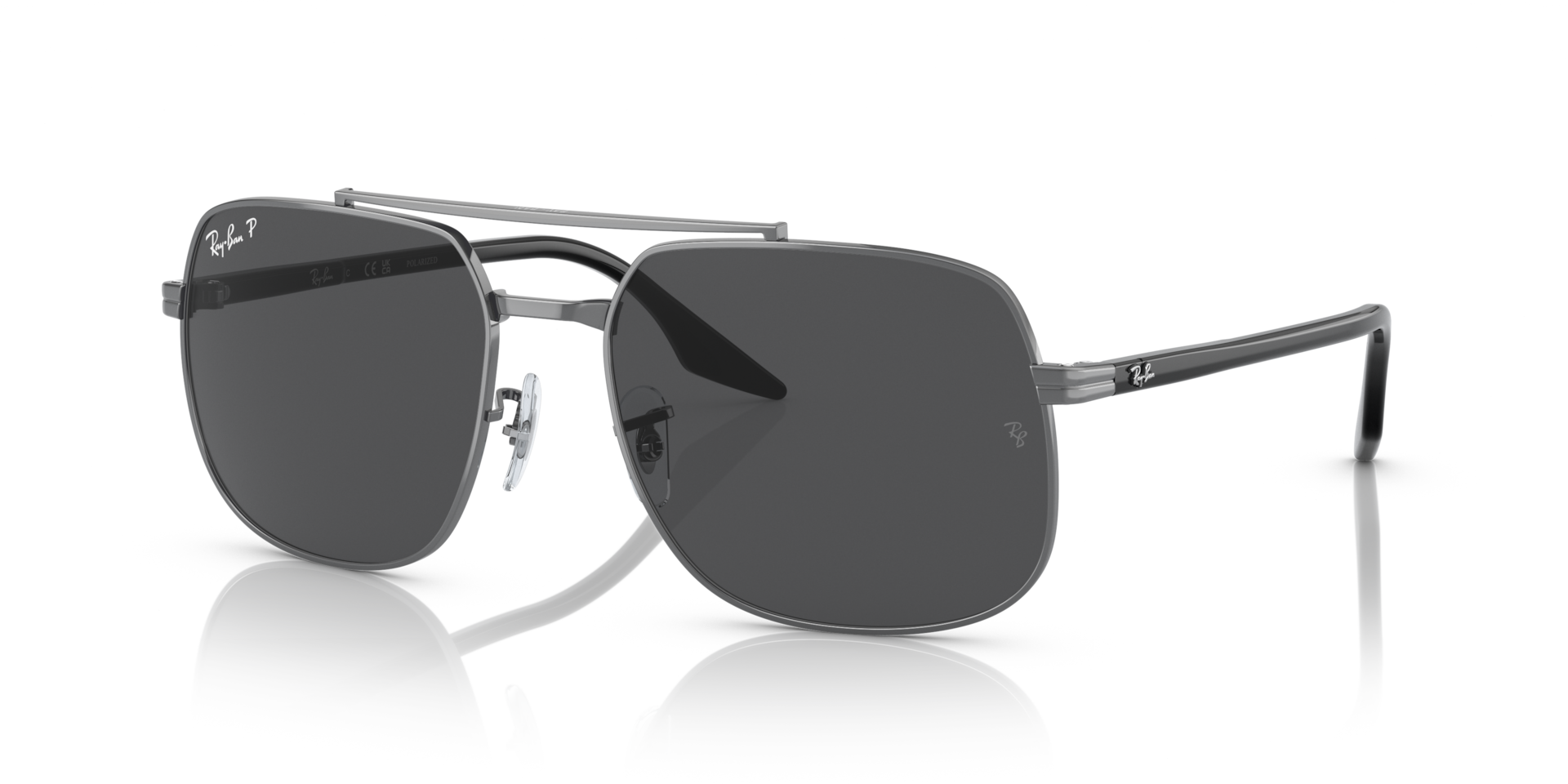 Ray-Ban RB3699 Polarized+ Lenses L (59 - 18) with Grey lenses and