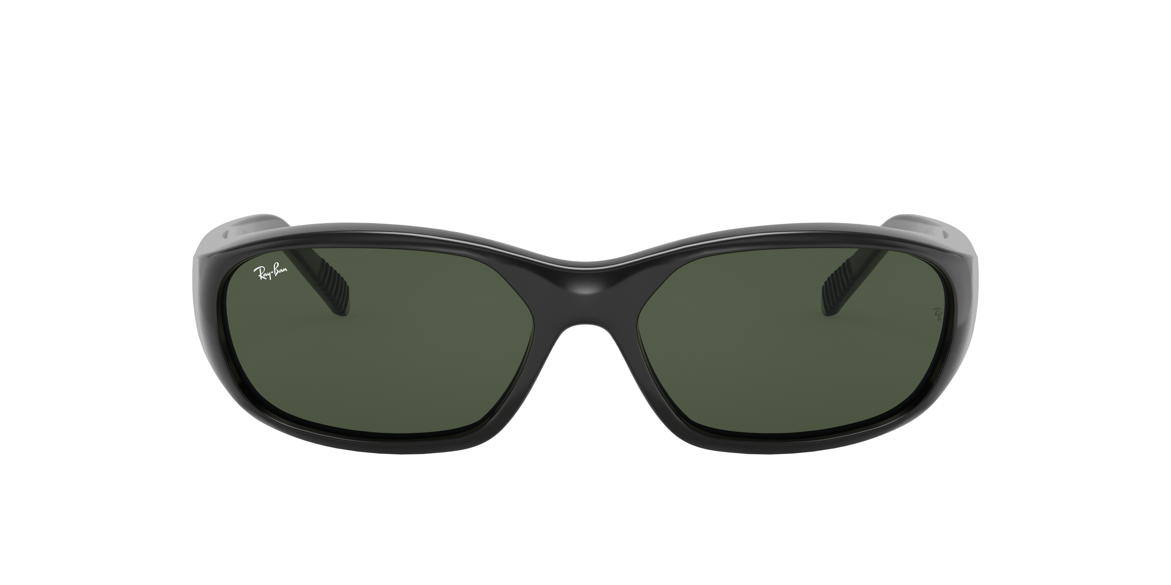 Ray-Ban Daddy-O XL (59 - 17) with Green lenses and Black frame