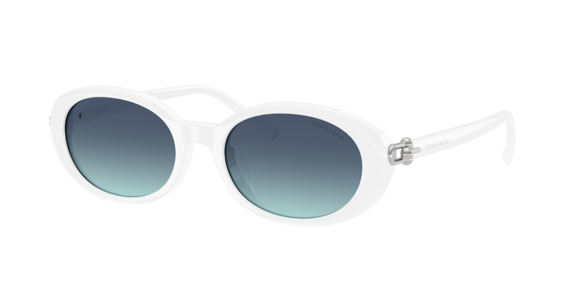 Tiffany & Co. TF4242D XXL (54 - 19) with Blue lenses and White