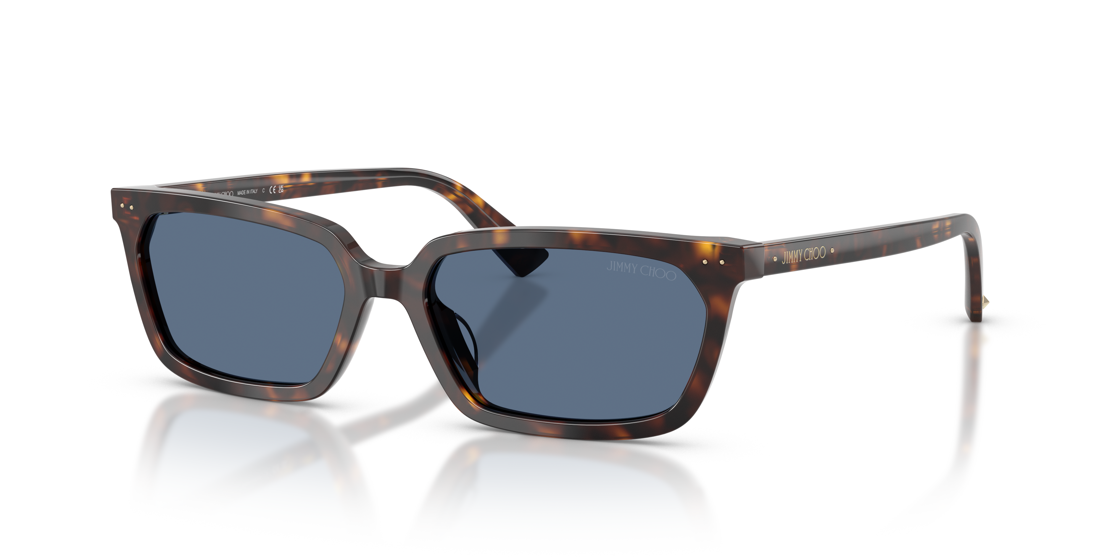 Jimmy Choo JC5050U S (55 - 16) with Blue lenses and Tortoise frame
