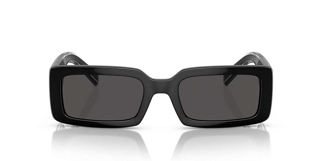 Dolce&Gabbana DG6187 M (53 - 20) with Grey lenses and Black frame
