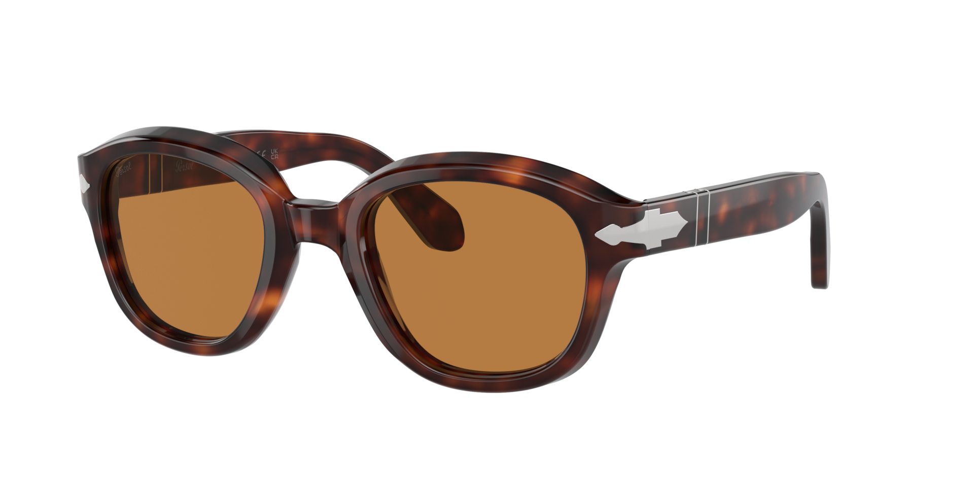 Persol Femme Sunglass PO0060S - Couleur du Monture Havana Couleur de Lentille Jaune Marron 213 €