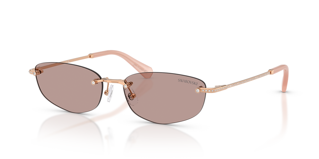 Swarovski SK7045D XL (57 - 16) with Violet lenses and Pink frame