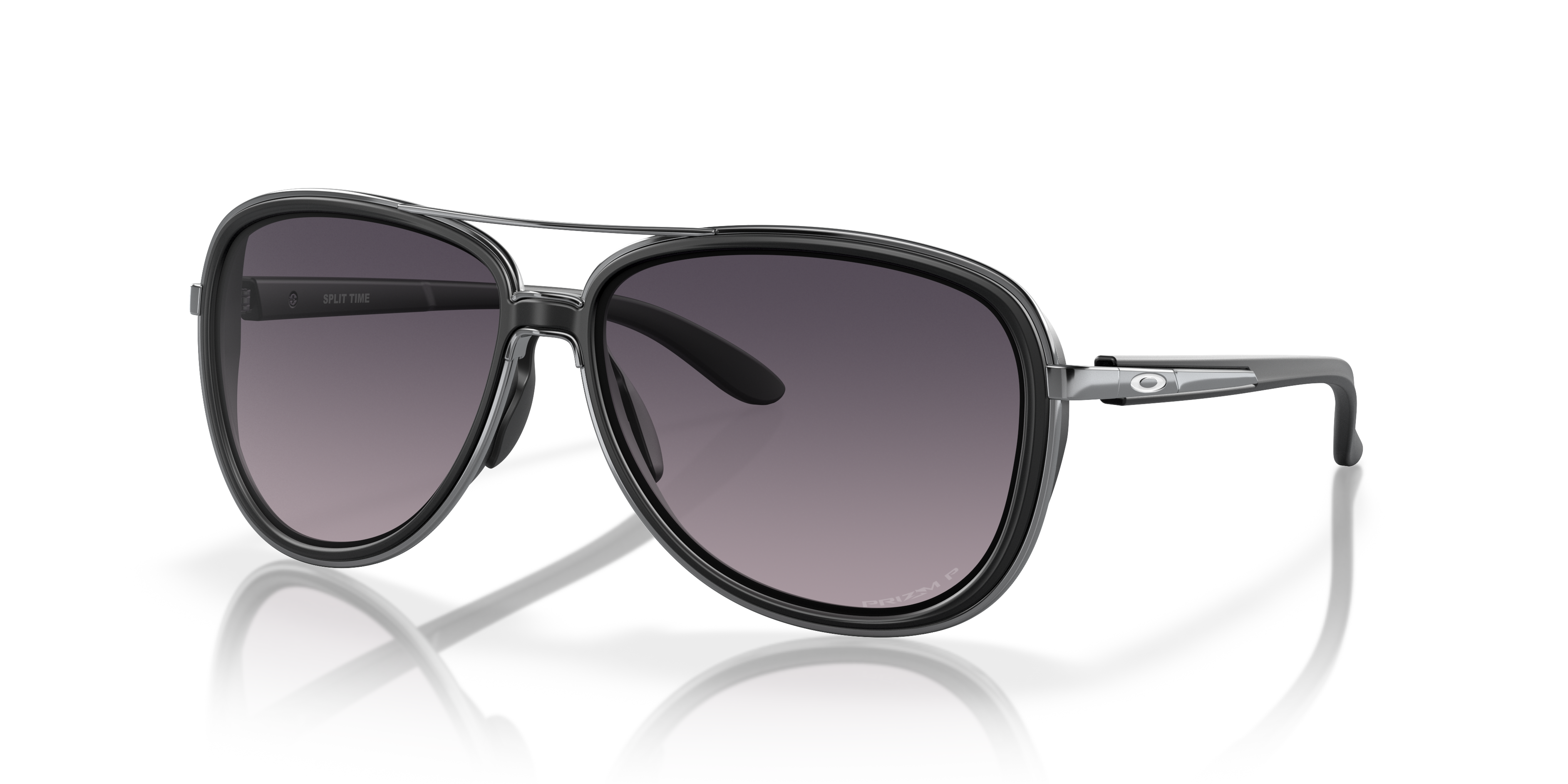 Oakley Split Time L (58 - 13) with Grey lenses and Black frame