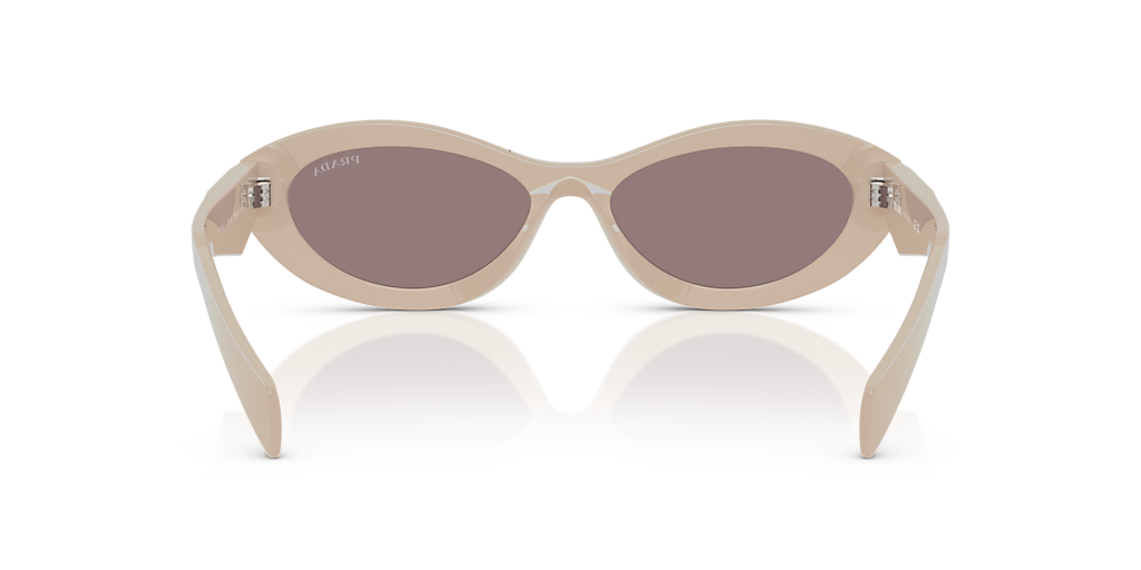 Prada PR 26ZSF L (56 - 15) with Violet lenses and Pink frame