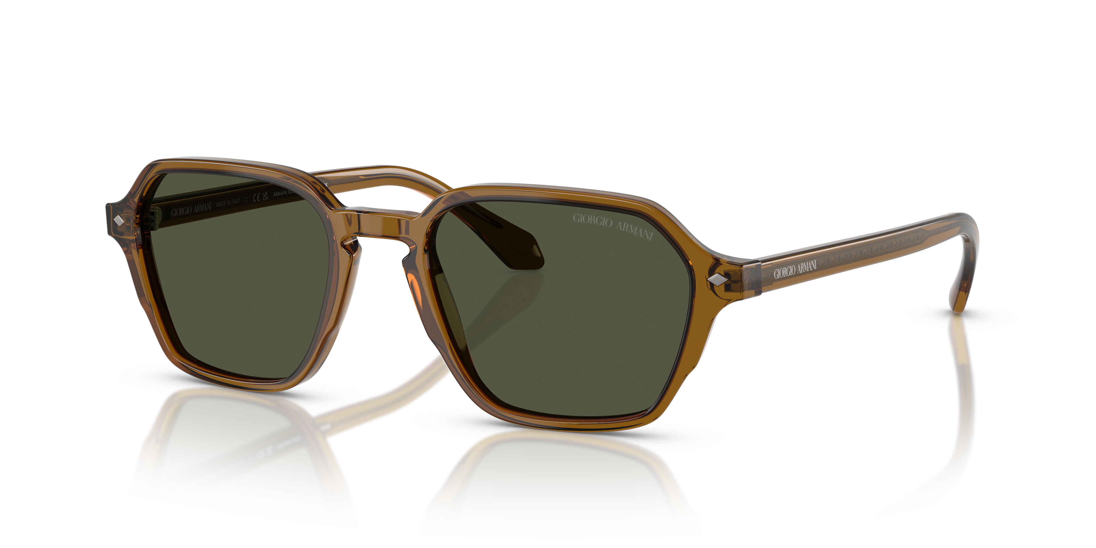 Giorgio Armani AR8220 S (52 - 20) with Green lenses and Green
