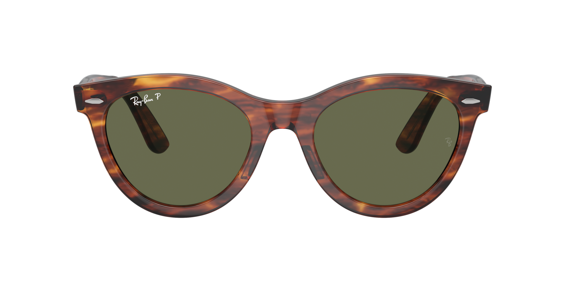 Ray-Ban Wayfarer Way XL (54 - 21) with Green lenses and Brown