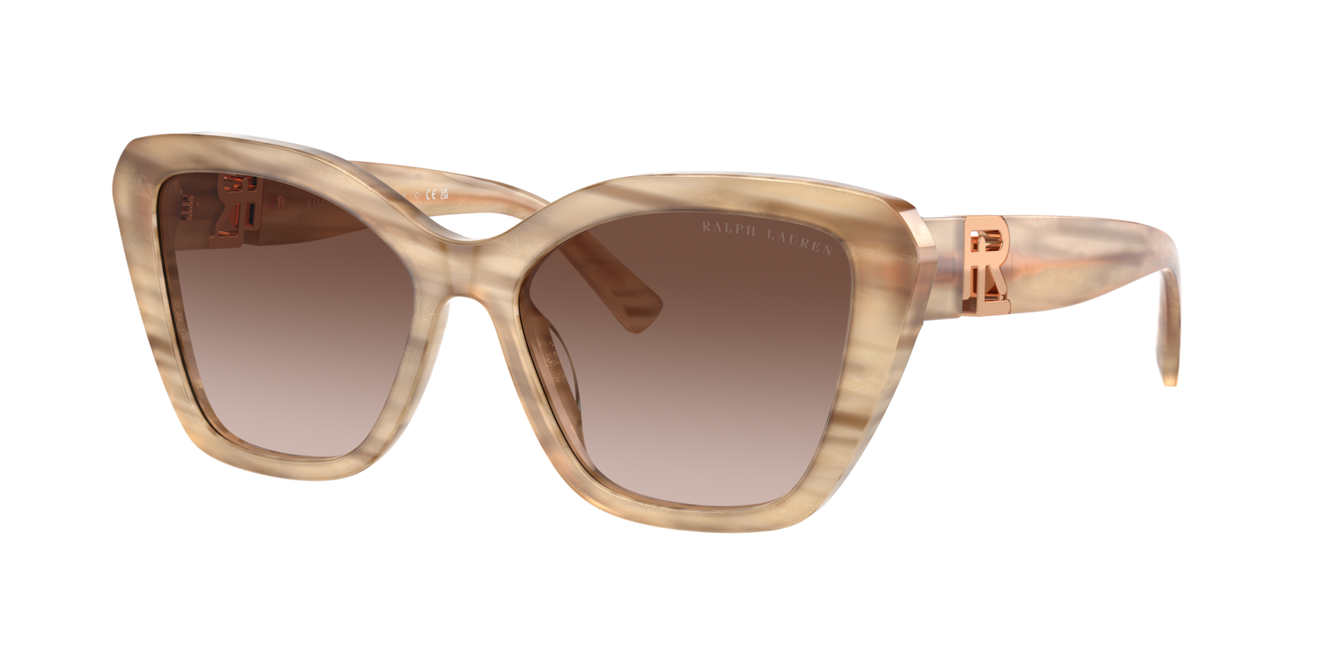 Ralph Lauren Woman Sunglass The Isabel -  Frame color: Brown Oyster, Lens color: Gradient Brown
