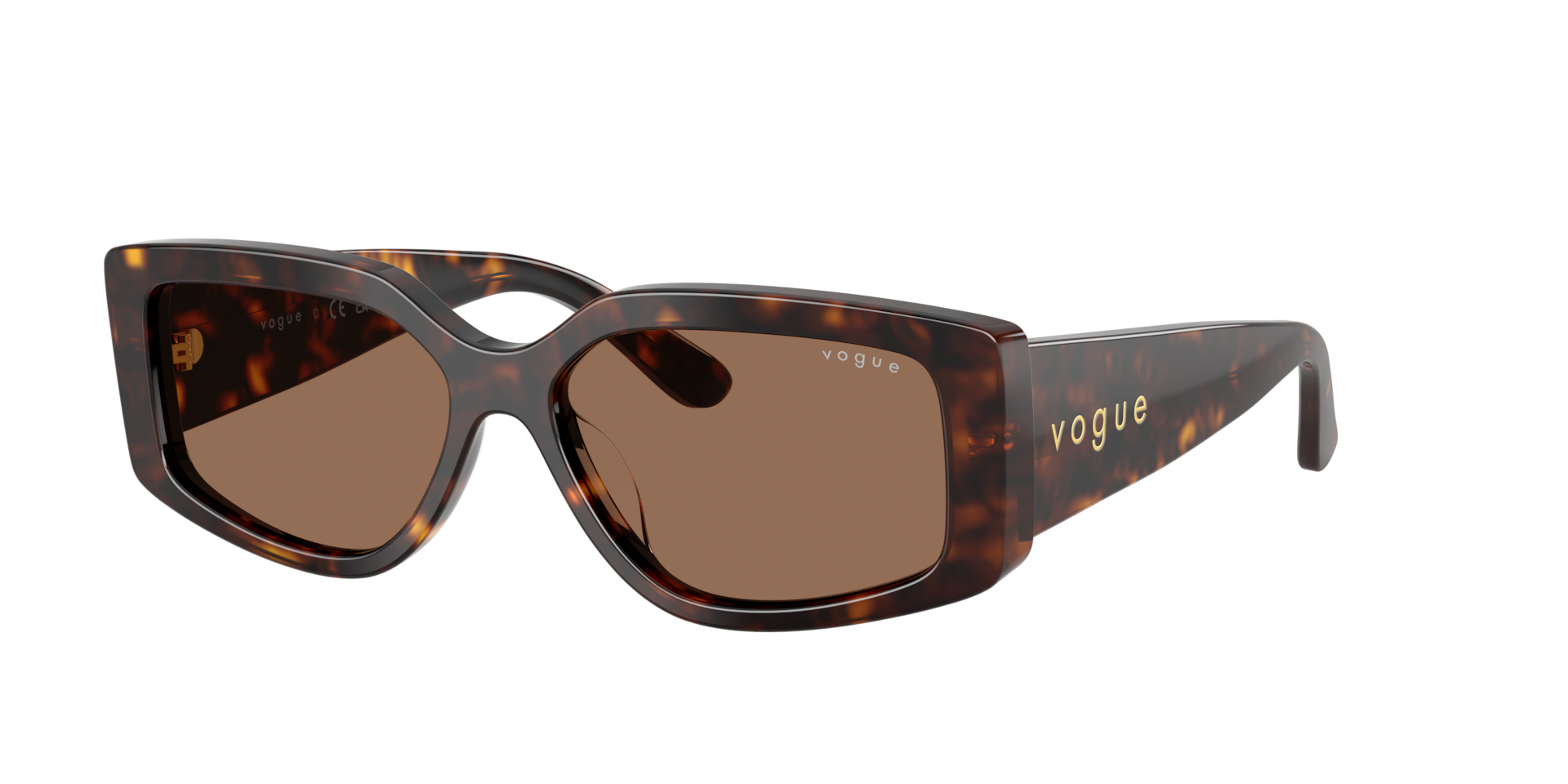 Vogue , Sunglasses, Female, Brown, 55 Mm, Vo5642su Sunglasses - Image 3