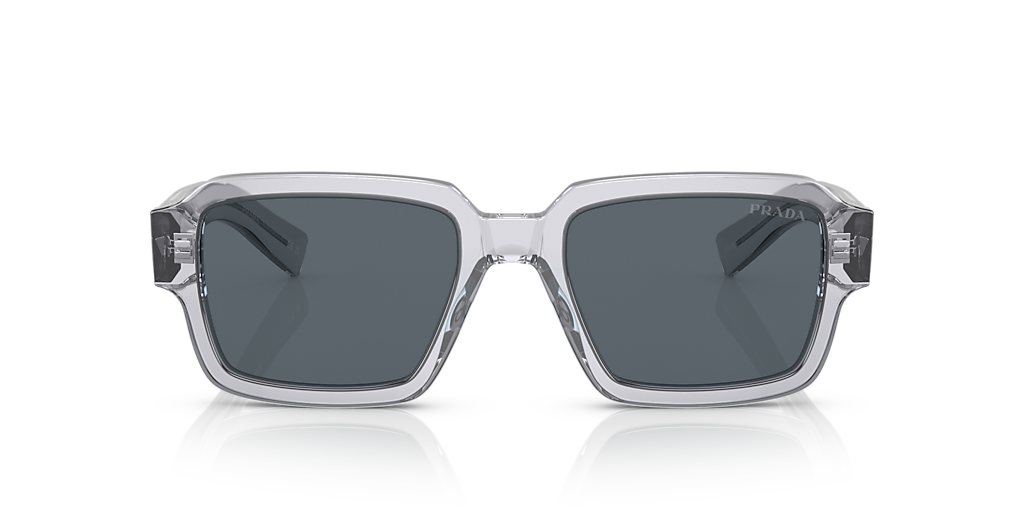 pp-「p」 Prada PR 02ZS S (52 - 20) with Blue lenses and Grey frame
