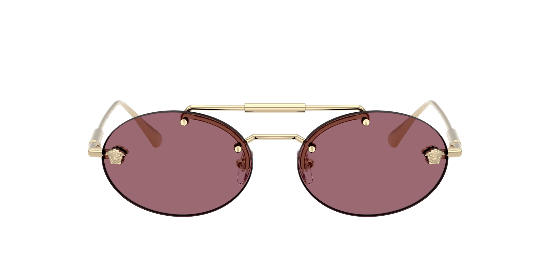 Versace VE2295 L (56 - 16) with Violet lenses and Gold frame