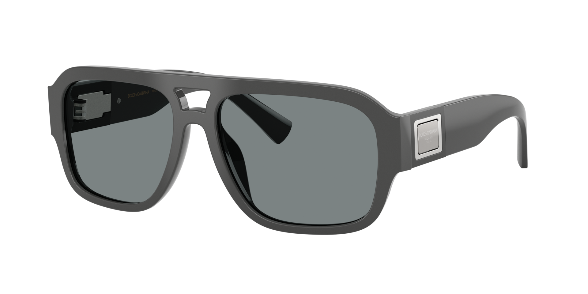 DolceGabbana Homme Sunglass DG4506 - Couleur du Monture Gris Couleur de Lentille Gris 258 €