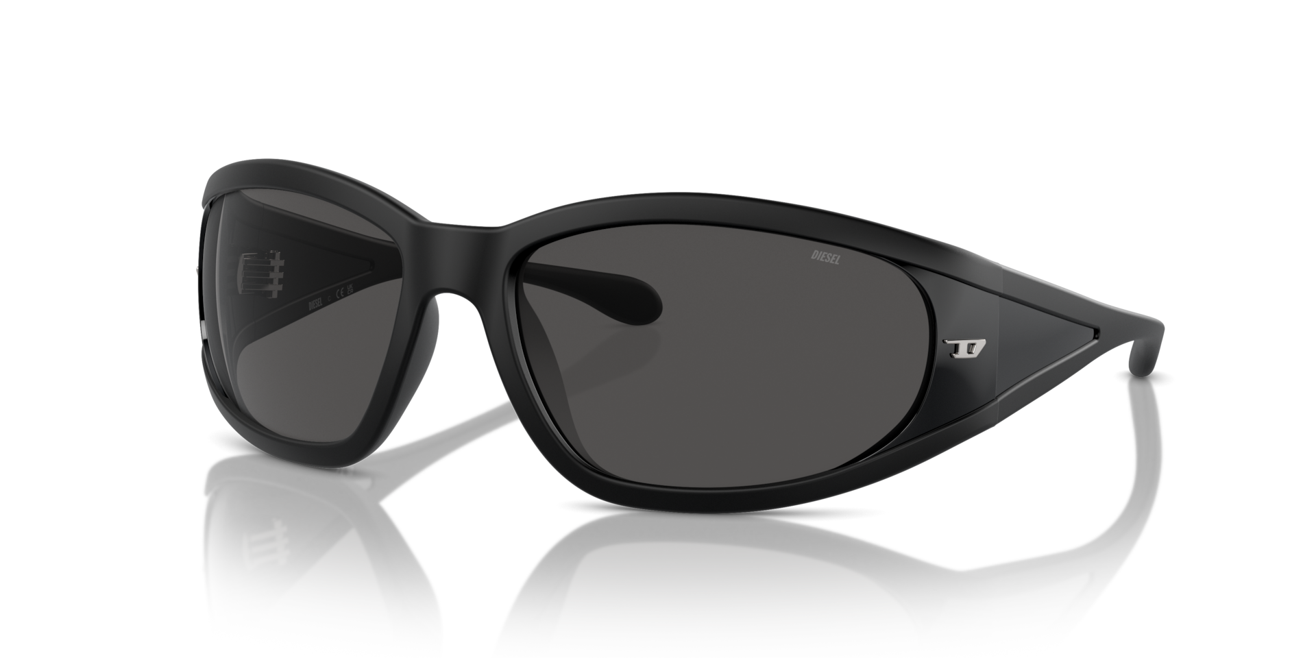 Diesel DL3002 L (65 - 18) with Grey lenses and Black frame