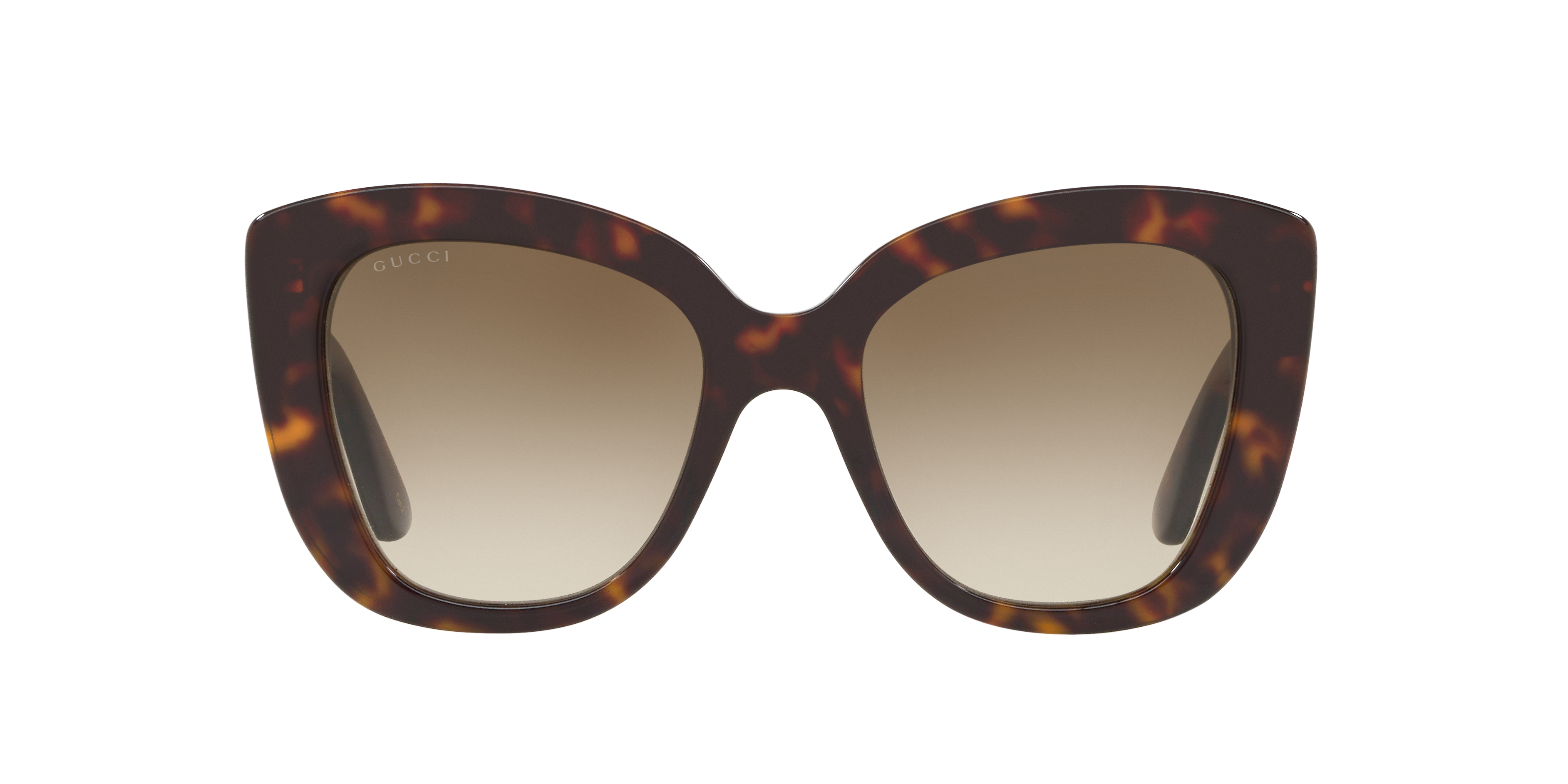 Gucci GG0327S S (52 - 20) with Brown lenses and Tortoise frame